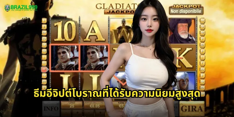 ธีมอีจิปต์โบราณที่ได้รับความนิยมสูงสุด